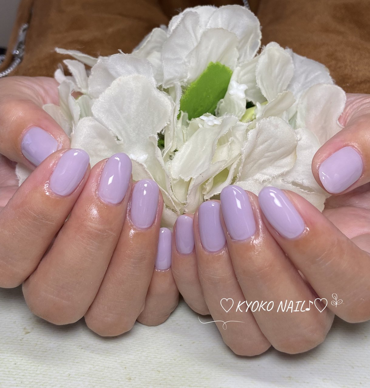 evernail エバーネイル Nuance No.018 紫 ショートラウンド Nuance No.057