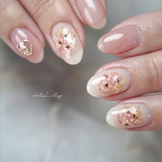 おすすめ順｜ワイヤー/#ブーケネイルのネイルデザイン｜ネイルブック 