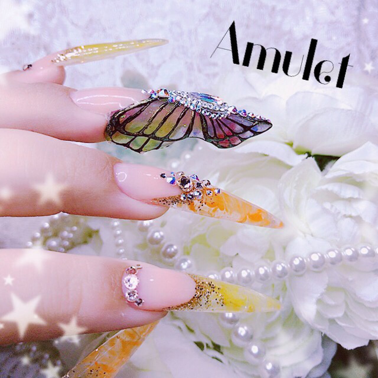 夏 海 リゾート 浴衣 ハンド Amuletokayamaのネイルデザイン No ネイルブック