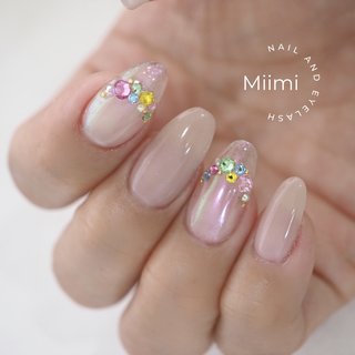 quro. n フレンチネイル ストーン付き quro. n フレンチネイル ストーン付き - メルカリ