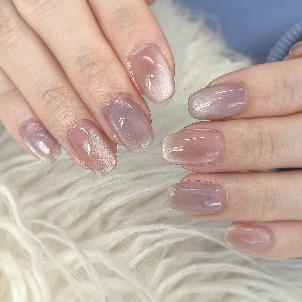 手が綺麗に見えるネイル/春/オフィス/推し活/ハンド Nail saron DANAE GINZAのネイルデザイン[No.8737439