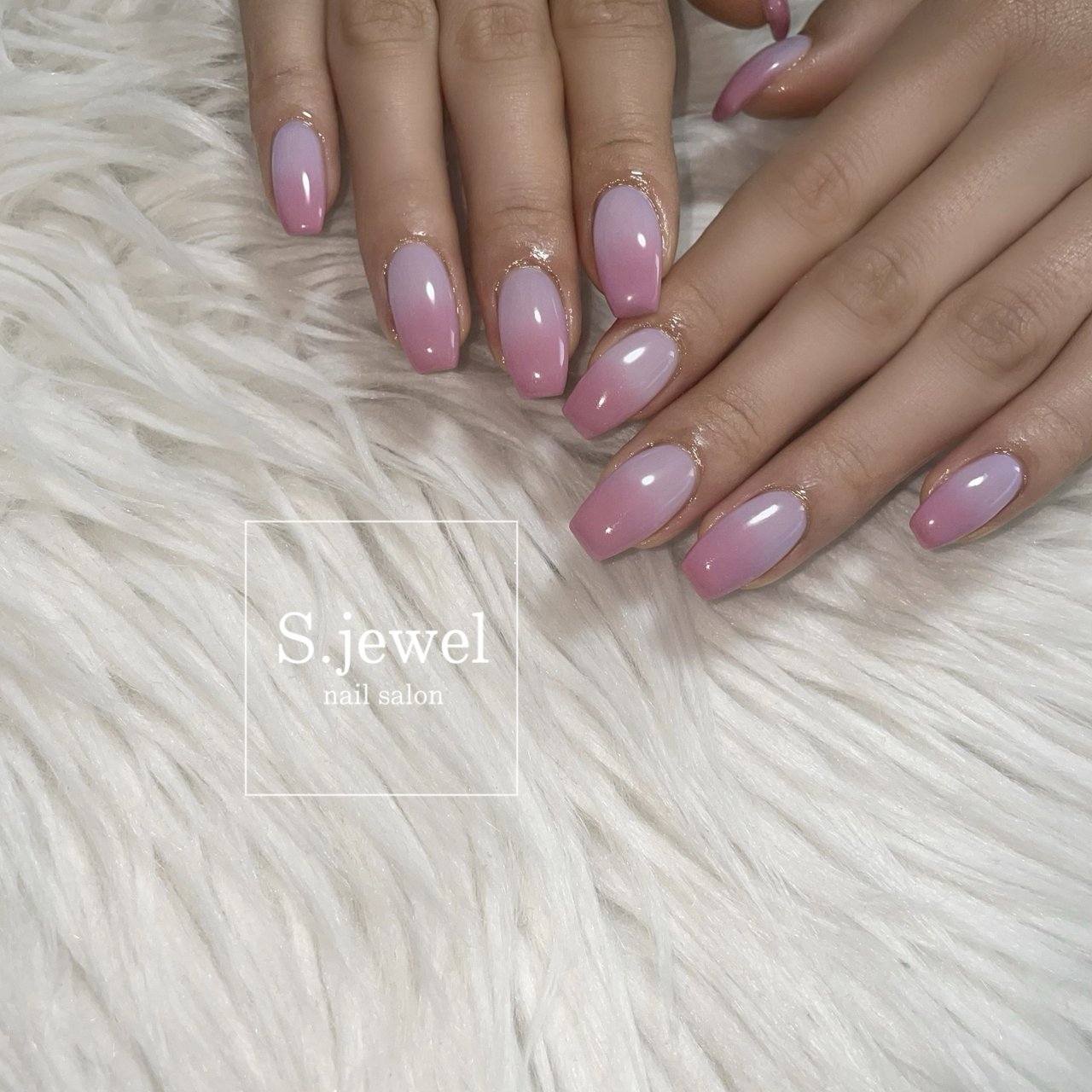 シンプル/グラデーション/バイカラー - S.JEWELのネイルデザイン シンプル/グラデーション/バイカラー - S.JEWELのネイルデザイン