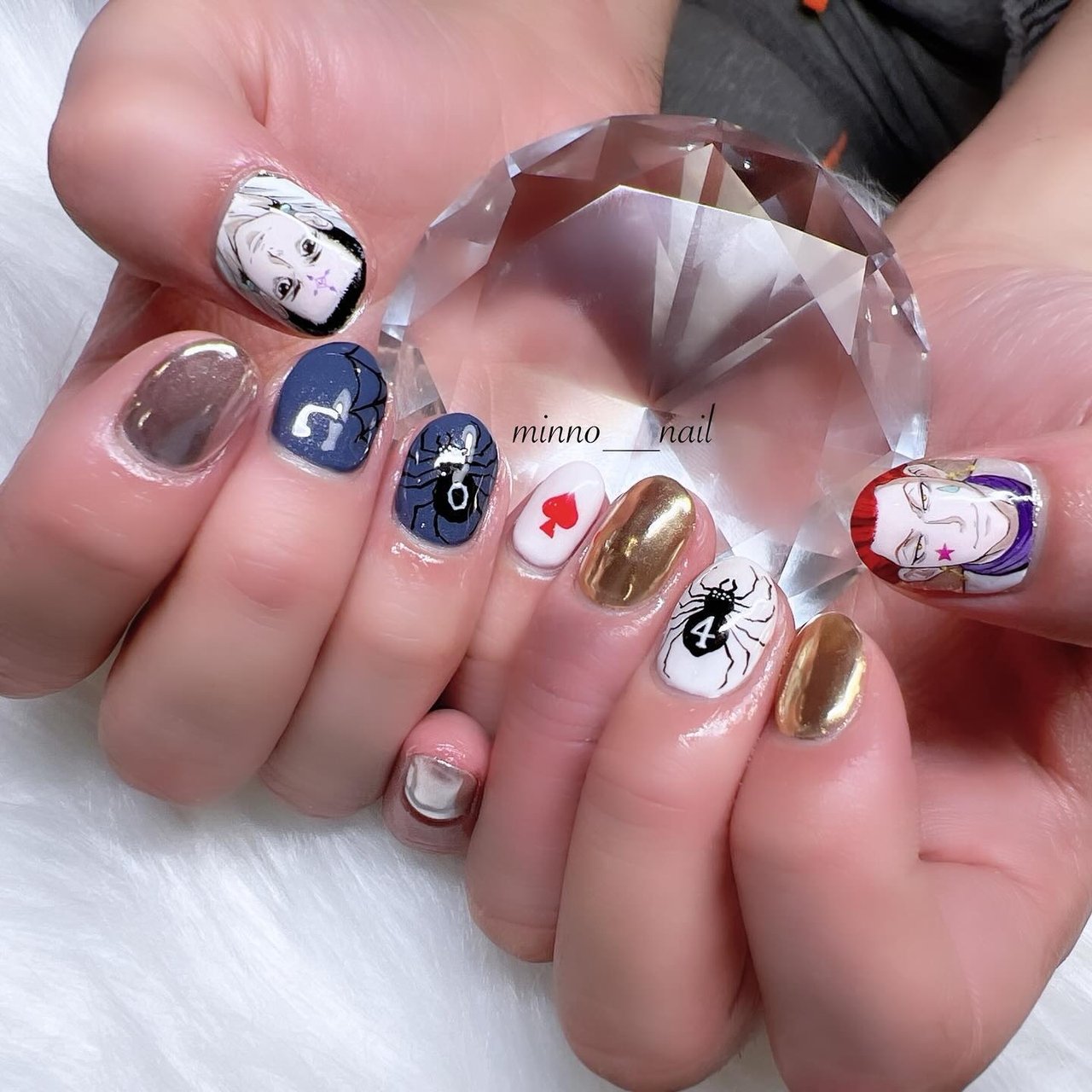 痛ネイル/ネイルチップ - minno__nailのネイルデザイン[No.8738317 