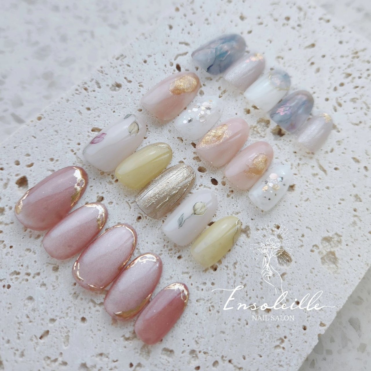 秋/オフィス/シンプル/ニュアンス/ミラー - hikariのネイルデザイン[No  