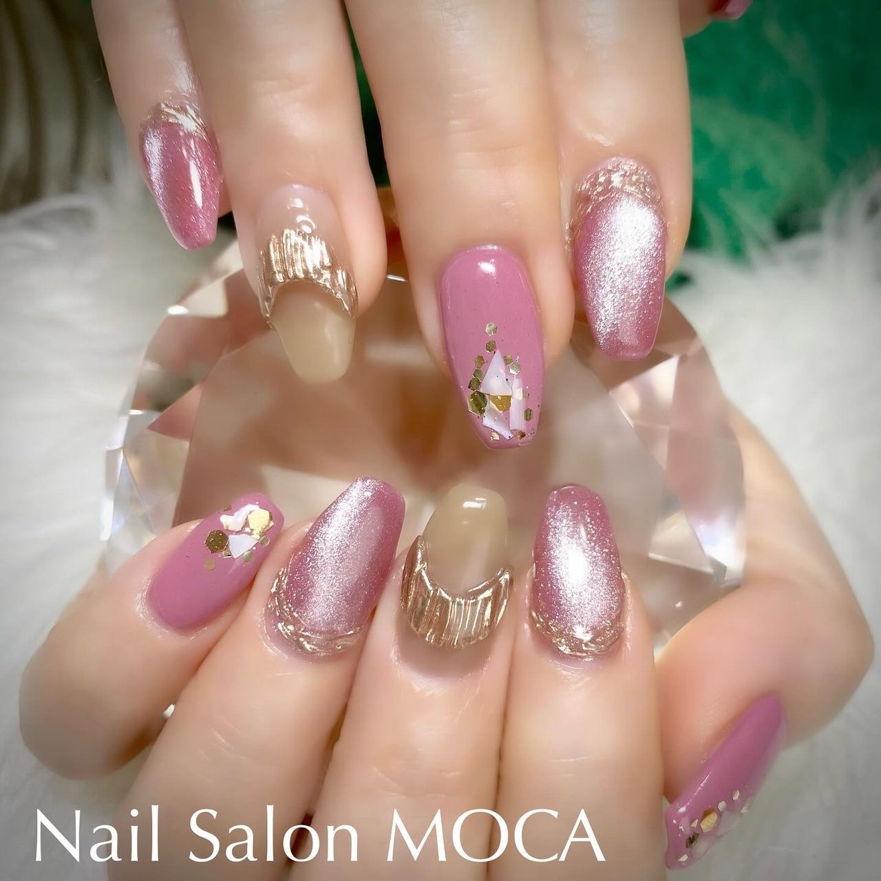 【着画あり】ハンドメイド　シンプルネイル　リングネイル　ハートネイル　大人キレイ 着画あり】ハンドメイド シンプルネイル リングネイル ハートネイル