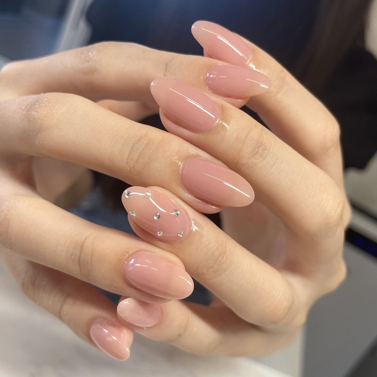 手が綺麗に見えるネイル/春/ハンド/大人/ちゅるん - irish nail 久屋