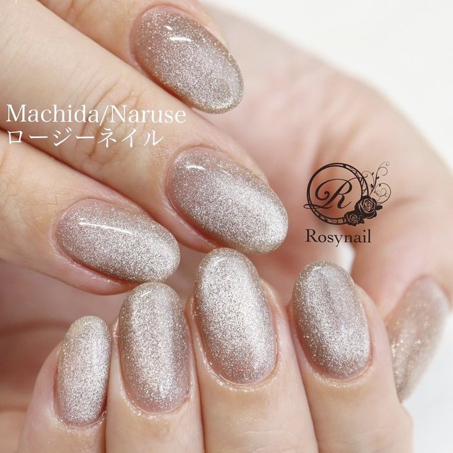 オーダー】【カラー変更OK】ネイルチップ マグネットシンプルキラキラ