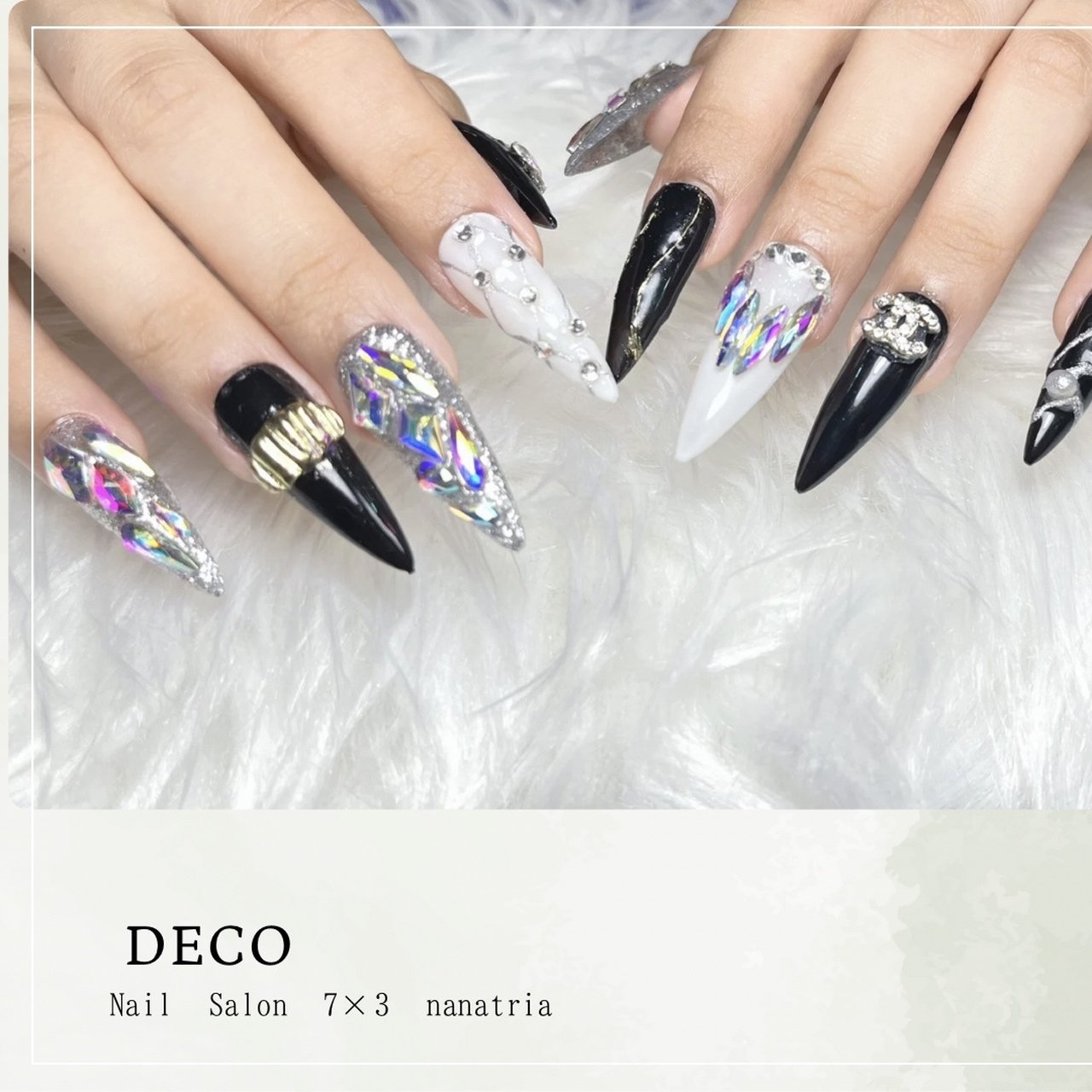 夏/オールシーズン/ライブ/デート/ハンド - 7×3<ナナトリア>のネイル