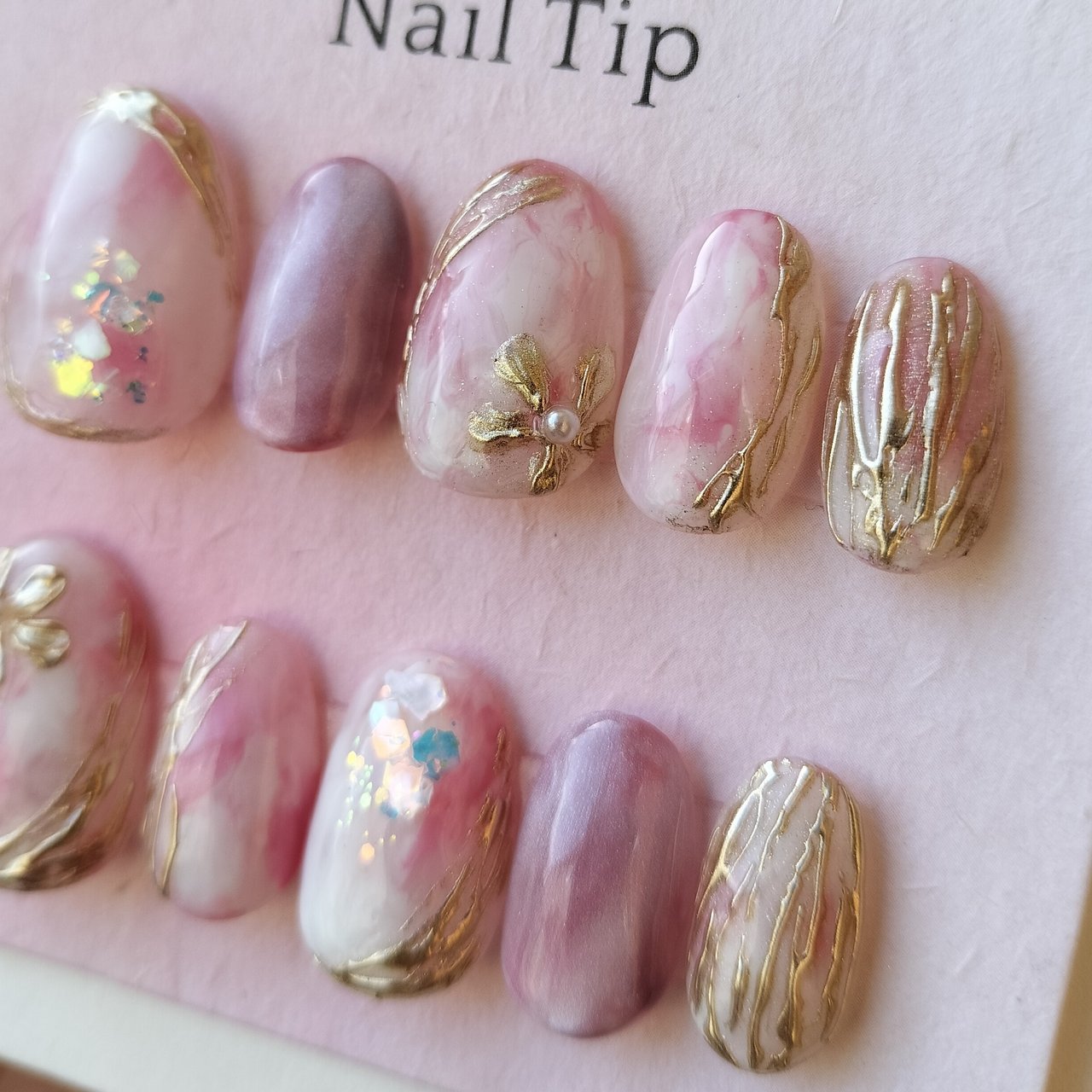 オールシーズン/成人式/ブライダル/ホワイト/ピンク - aKa.nailの  