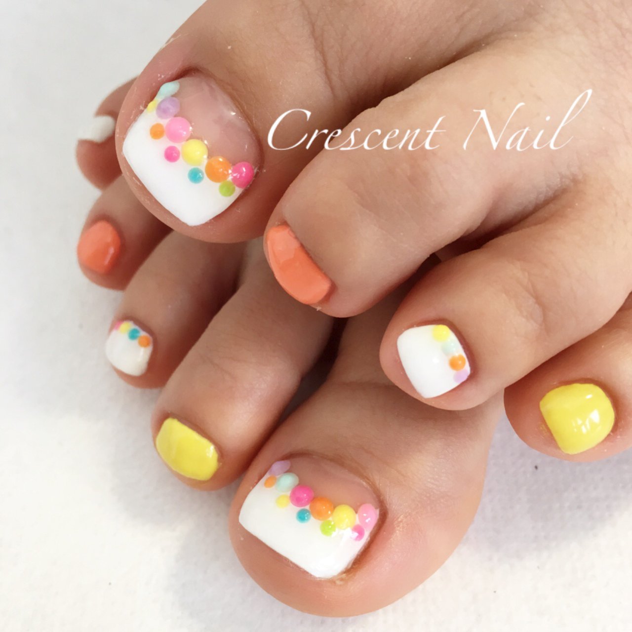 フット ジェル お客様 Crescent Nail クレセントネイルのネイルデザイン No ネイルブック