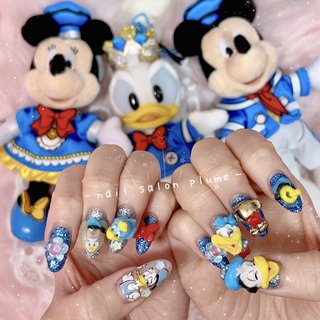 レトロミッキーマウス☆ネイルパーツ 3Dネイルパーツ ヴィンテージ