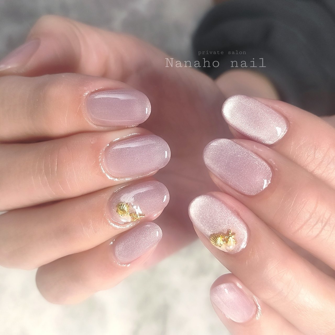 ネイルパーツ追加 春/夏/ハンド/シンプル/マグネット - Nanaho☆nail