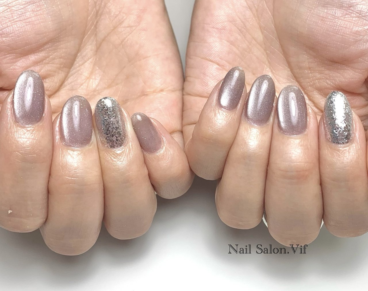 春/オールシーズン/ハンド/マグネット/ちゅるん - NailSalon.Vif