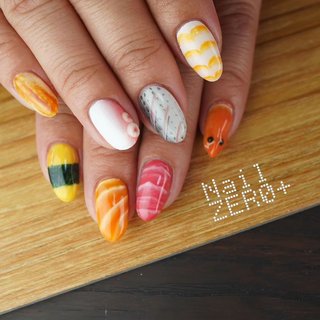 お寿司のネイルデザイン｜ネイルブック