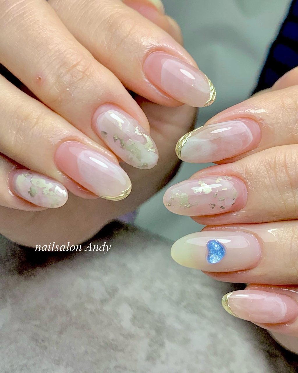 ブライダル/痛ネイル/ニュアンス/マグネット/ミラー - Yuiのネイル