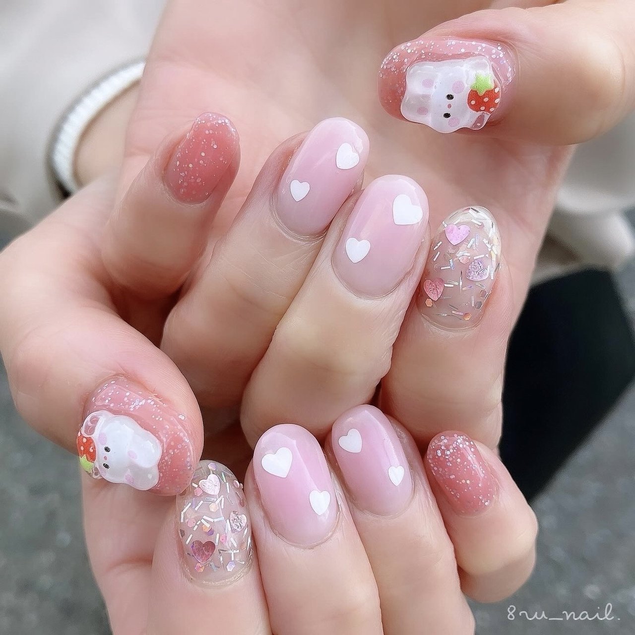 春/ライブ/女子会/推し活/ハンド - 【8ru_nail.】harunaのネイル