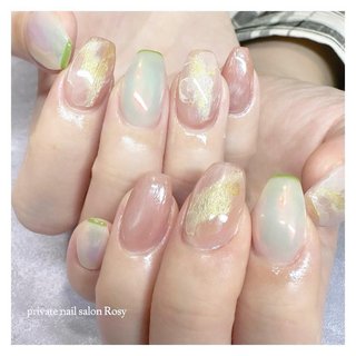 お任せコース▷春カラーネイル🍏💛 
#パラジェル #sendai #仙台ネイルサロン#宮城野区ネイルサロン#フィルイン#宮城ネイルサロン#仙台カフェ#mainailrosy#仙台#naildesign #仙台女子#ネイルデザイン#ニュアンスネイル#トレンドネイル#韓国ネイル#オフィスネイル#シンプルネイル#春ネイル#オーロラネイル#スキニーフレンチネイル#オレンジネイル#ピスタチオカラーネイル#春カラーネイル#インクネイル #春 #夏 #リゾート #オフィス #シンプル #ニュアンス #オーロラ #インクネイル #韓国 #ミディアム #スクエア #オレンジ #イエロー #グリーン #ジェルネイル #お客様 #private nail salon Rosy #ネイルブック