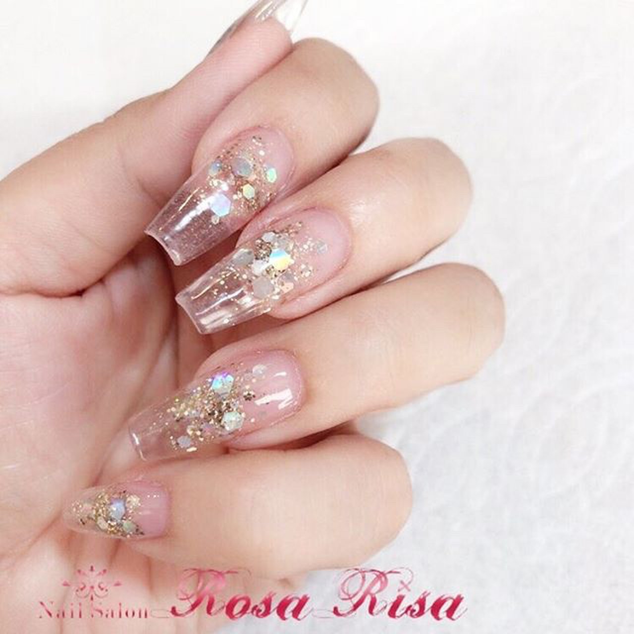 夏 オールシーズン ハンド シンプル グラデーション Nail Salon Rosa Risaのネイルデザイン No ネイルブック