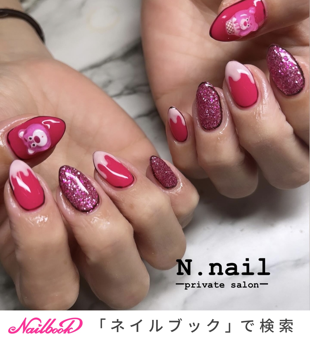 ハンド/ピンク - Natsumiのネイルデザイン[No.8769565]｜ネイルブック