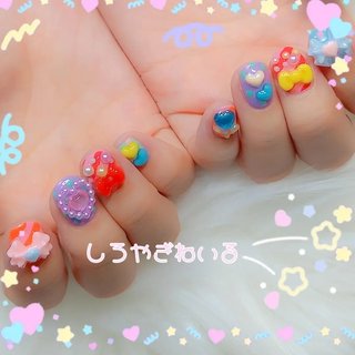 リトルツインスターズのネイルデザイン｜ネイルブック