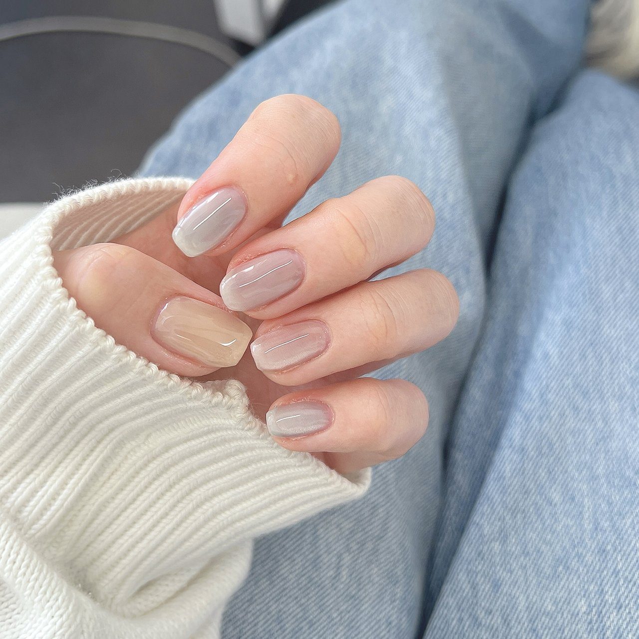 手が綺麗に見えるネイル/旅行/オフィス/推し活/ハンド Nail saron DANAE GINZAのネイルデザイン[No.8774867