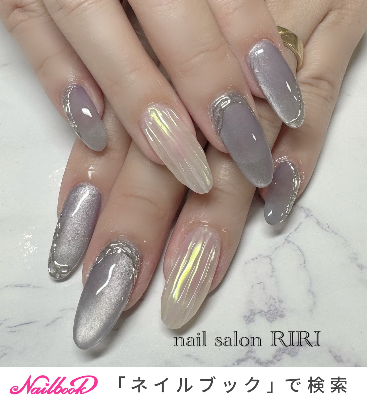 りえぽんのネイルデザイン[No.8775553]｜ネイルブック