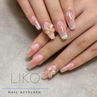 ． いつもご来店ありがとうございます𑁍𓏸𓈒
おまかせでさせて頂きましたお客様ネイルです𖤣𖥧𖥣｡𖥧𖧧

 #リボンネイル#チークネイル #春ネイル 
 #ネイルアート #女子ネイル #ネイル #アートネイル 
 #かわいいネイル #ショートネイル #ネイルデザイン 
#トレンドネイル #お洒落ネイル 

当店では画像持ち込み可
パーツ持ち込みも可能です𖤣𖥧𖥣𖡡𖥧𖤣

#ニュアンスネイル #ジェルネイル #ネイルデザイン
#佐賀サロン #佐賀市サロン #佐賀まつげエクステ 
#佐賀ネイル #佐賀市エクステ #佐賀市ネイル
#まつげエクステ #アイブロウ #ネイル #エクステ
#ワンホンエクステ #ネイルサロン #佐賀アイブロウ
#ニューオープン #ニュアンスネイル #ネイルデザイン　#ベイビーブーマー #カラーグラデーション
#likonailandeyelash 

@dolce_ootakara 
@dolce_nailschool 
@dolce.hanabatake #春 #バレンタイン #デート #女子会 #チーク #ニュアンス #リボン #ショート #ピンク #シルバー #パステル #ジェルネイル #LIKO nail&eyelash #ネイルブック