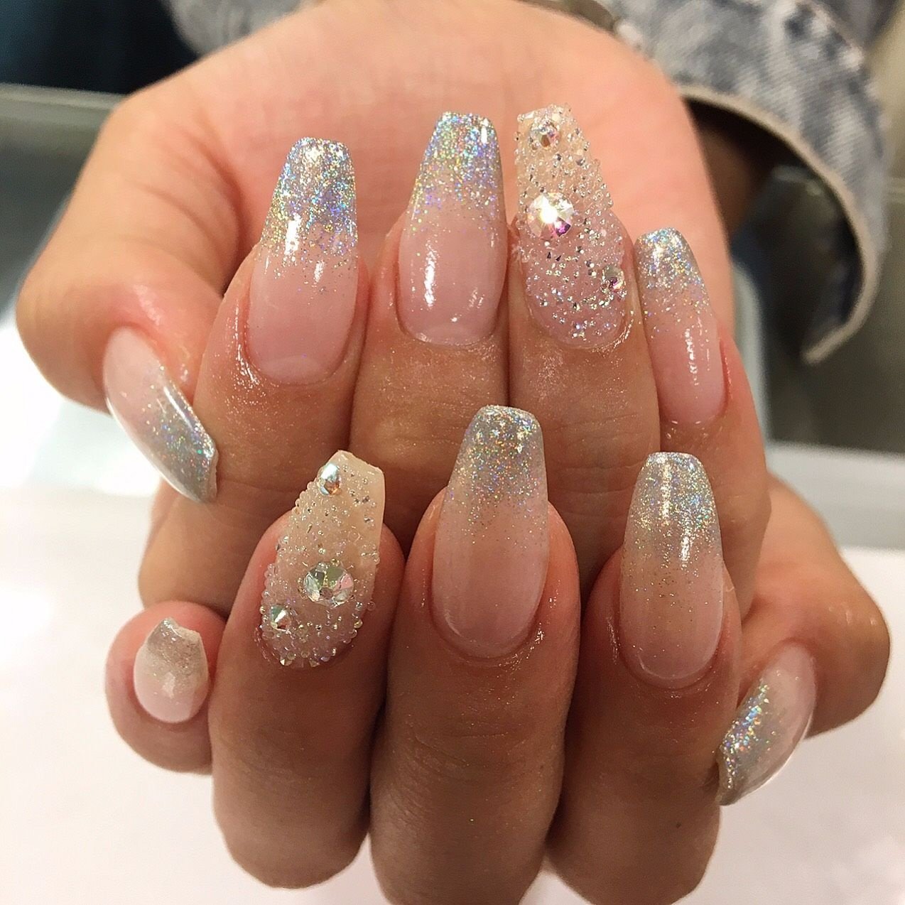 夏 パーティー デート 女子会 ハンド Bg Nailのネイルデザイン No ネイルブック