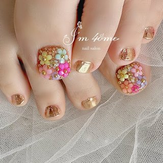 人気順｜#3dフラワーネイルのネイルデザイン｜ネイルブック
