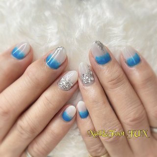 人気順｜海ネイル(ビーチ)/#ツートンのネイルデザイン｜ネイルブック