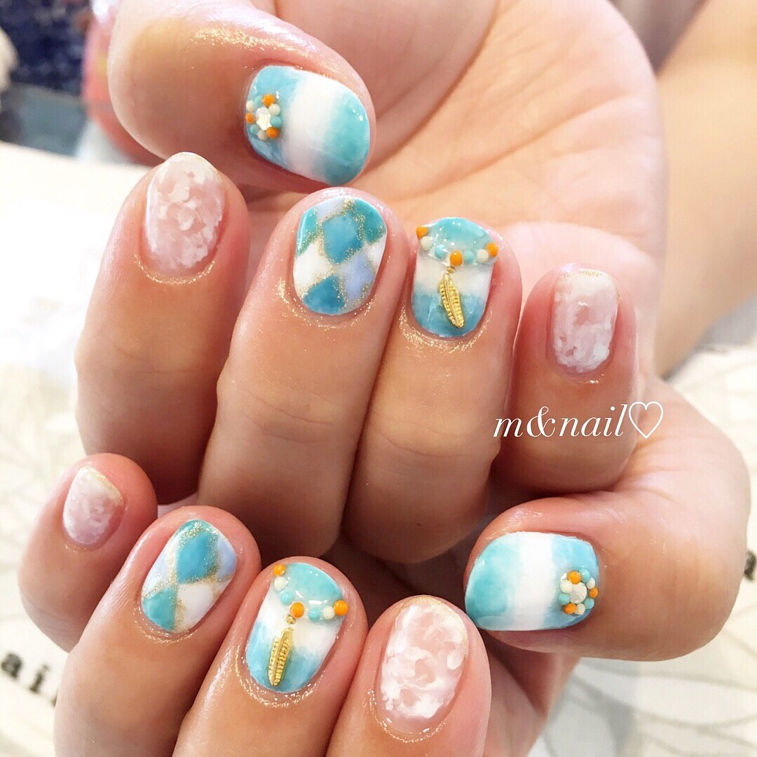 ジェル お客様 M Nail のネイルデザイン No 2387553 ネイルブック