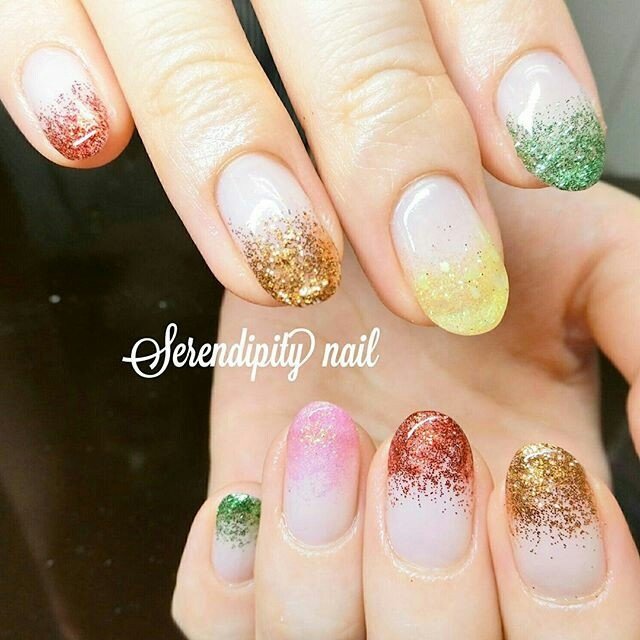 夏 海 オフィス 女子会 ハンド Serendipity Nailのネイルデザイン No ネイルブック
