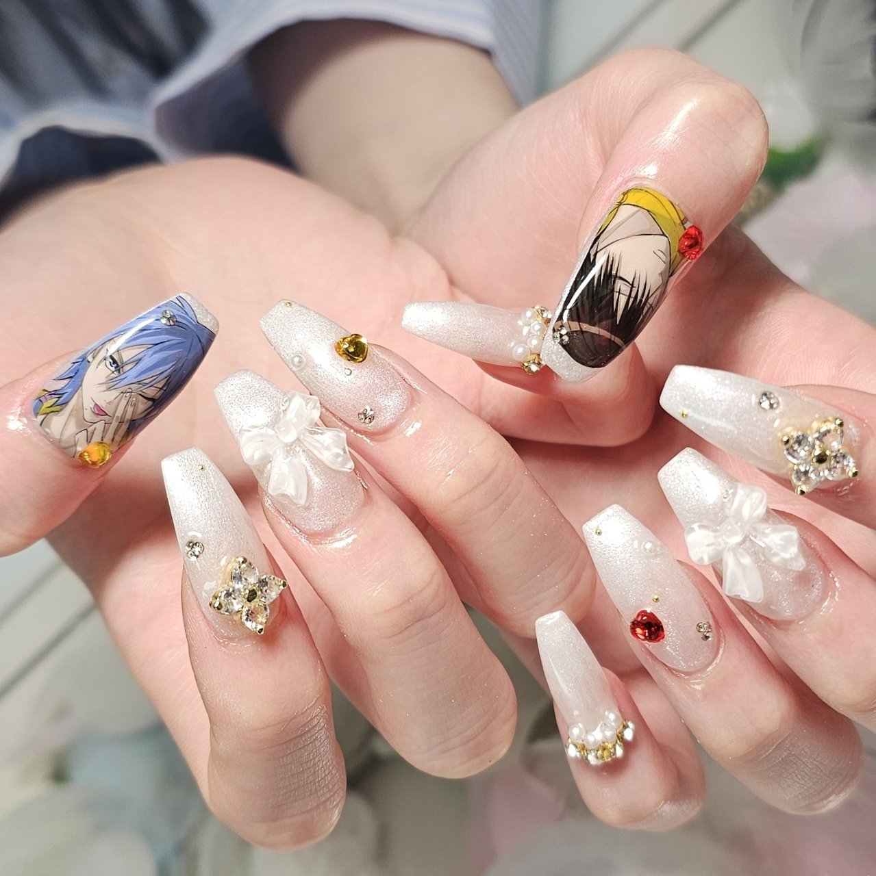 ゆみ@痛ネイルキャラネイルのネイルデザイン[No.8791736]｜ネイルブック