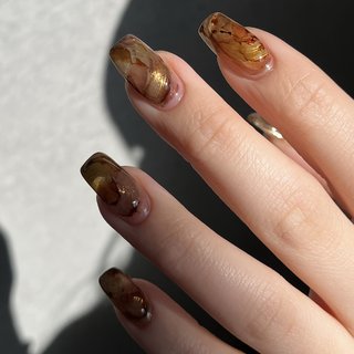 Ink nuance🫧🐿️ 
.



#4月#4月ネイル#5月#5月ネイル#オフィスネイル#春ネイル＃春#桜#春ネイル2024#ニュアンスネイル#ニュアンス#インクネイル#グラデーション#グラデーションネイル#マグネット#マグネットニュアンス＃大人可愛い
#ショート#ショートネイル#ぷっくりネイル#ぷっくりニュアンスネイル#ショートニュアンスネイル#シンプルネイル#くすみネイル#抜け感ネイル#個性派ネイル#癖ネイル#ぷっくりネイル#うねうねネイル#ミラーネイル#ショートネイル
＃奥行きネイル #手が綺麗に見えるネイル #オールシーズン #旅行 #リゾート #ハンド #ニュアンス #オーロラ #インクネイル #シアー #ミディアム #スクエア #クリア #イエロー #ブラウン #ジェルネイル #お客様 #yagan / forb 府中 #ネイルブック