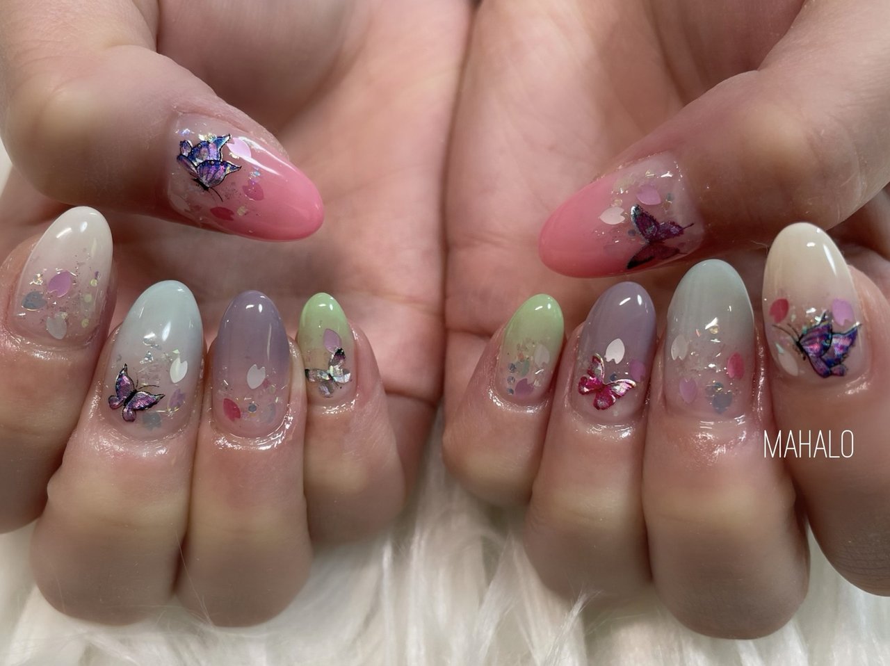 nail mahaloのネイルデザイン[No.8793473]｜ネイルブック