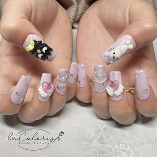 バツ丸　ネイル　パーツ　デコ サンリオ バッドばつ丸 3Dネイルパーツ クレイジェルの通販 by h
