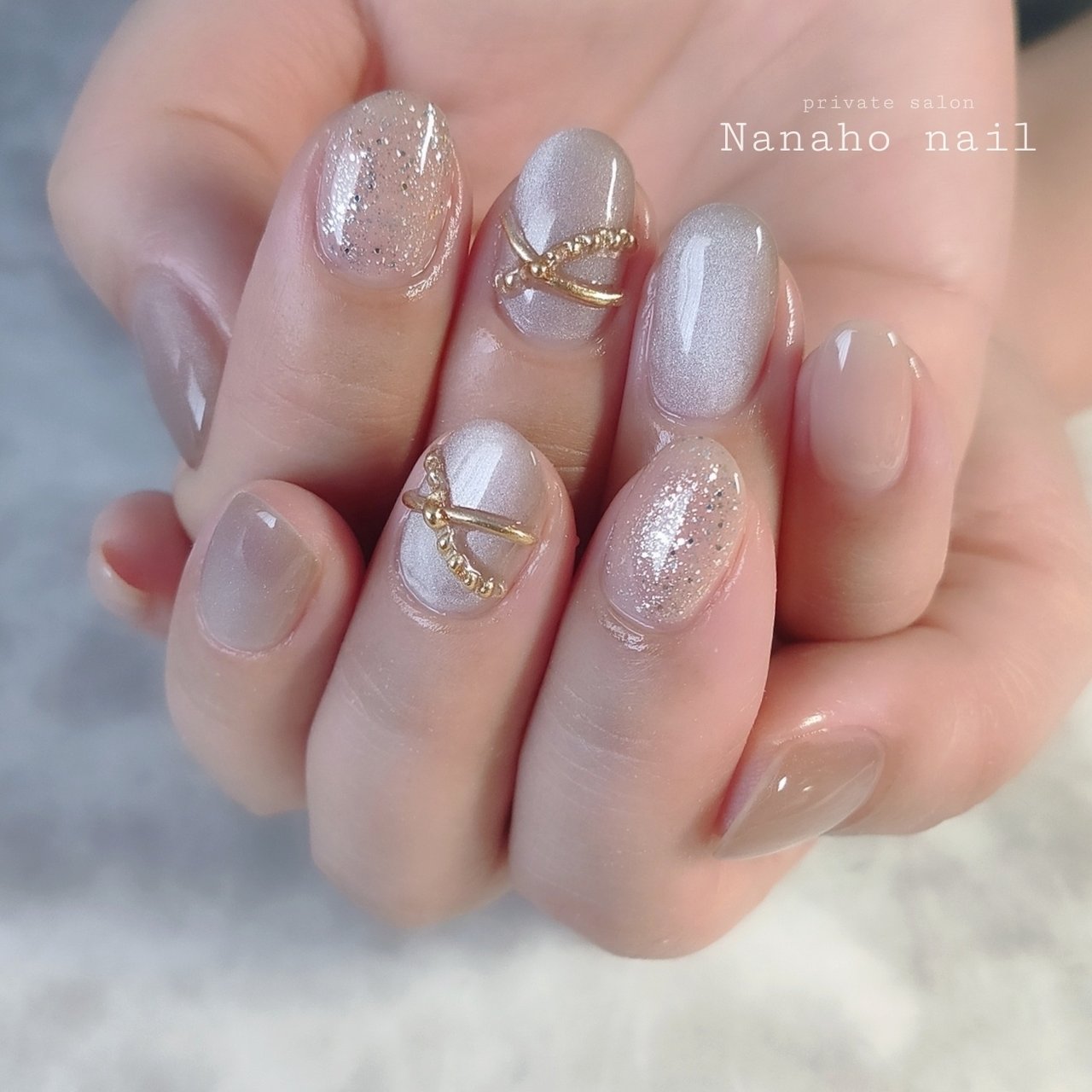 【着画あり】ハンドメイド　シンプルネイル　リングネイル　ハートネイル　大人キレイ 手が綺麗に見えるネイル/春/夏/ハンド/シンプル - Nanaho☆nail(大阪府