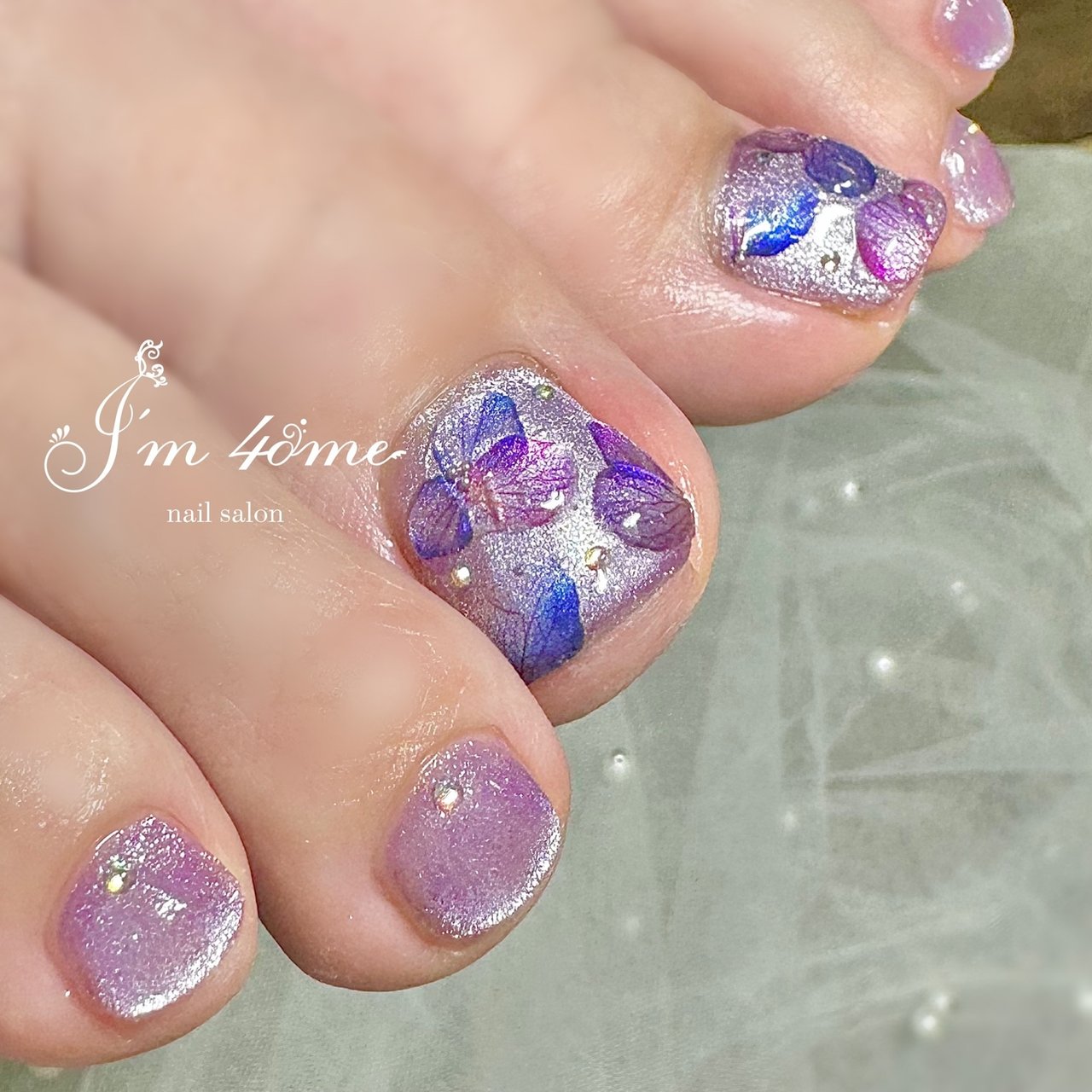 【オーダー】お花ネイル ネイル アート パーツ 花 フラワー セット MIX【全2種】 サイズ