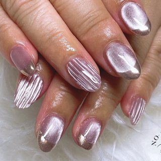 フレンチ/マグネット/バカラのネイルデザイン｜ネイルブック 