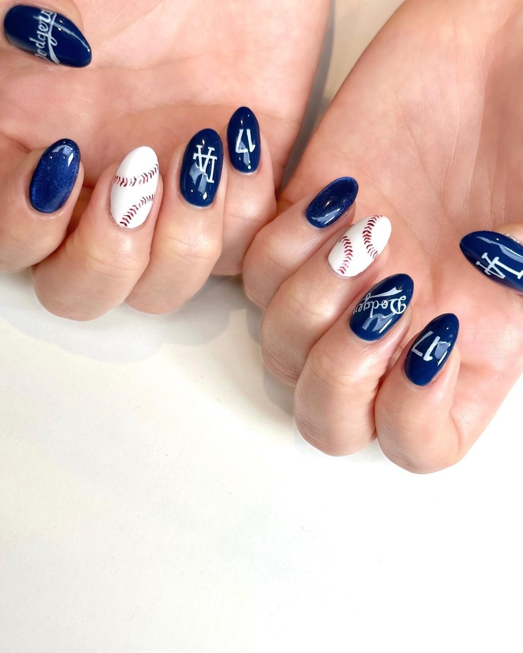 推し活/ハンド/シンプル/マグネット/ホワイト - satoconailsのネイル