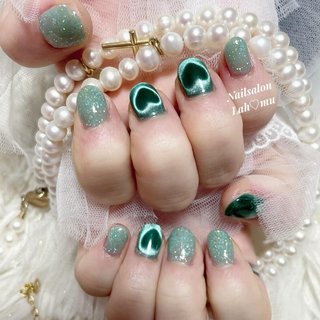ネイルチップ 量産型 緑 グリーン キラキラ 推しネイル ゴテゴテ ネイルチップ 量産型 緑 グリーン キラキラ 推しネイル ゴテゴテ