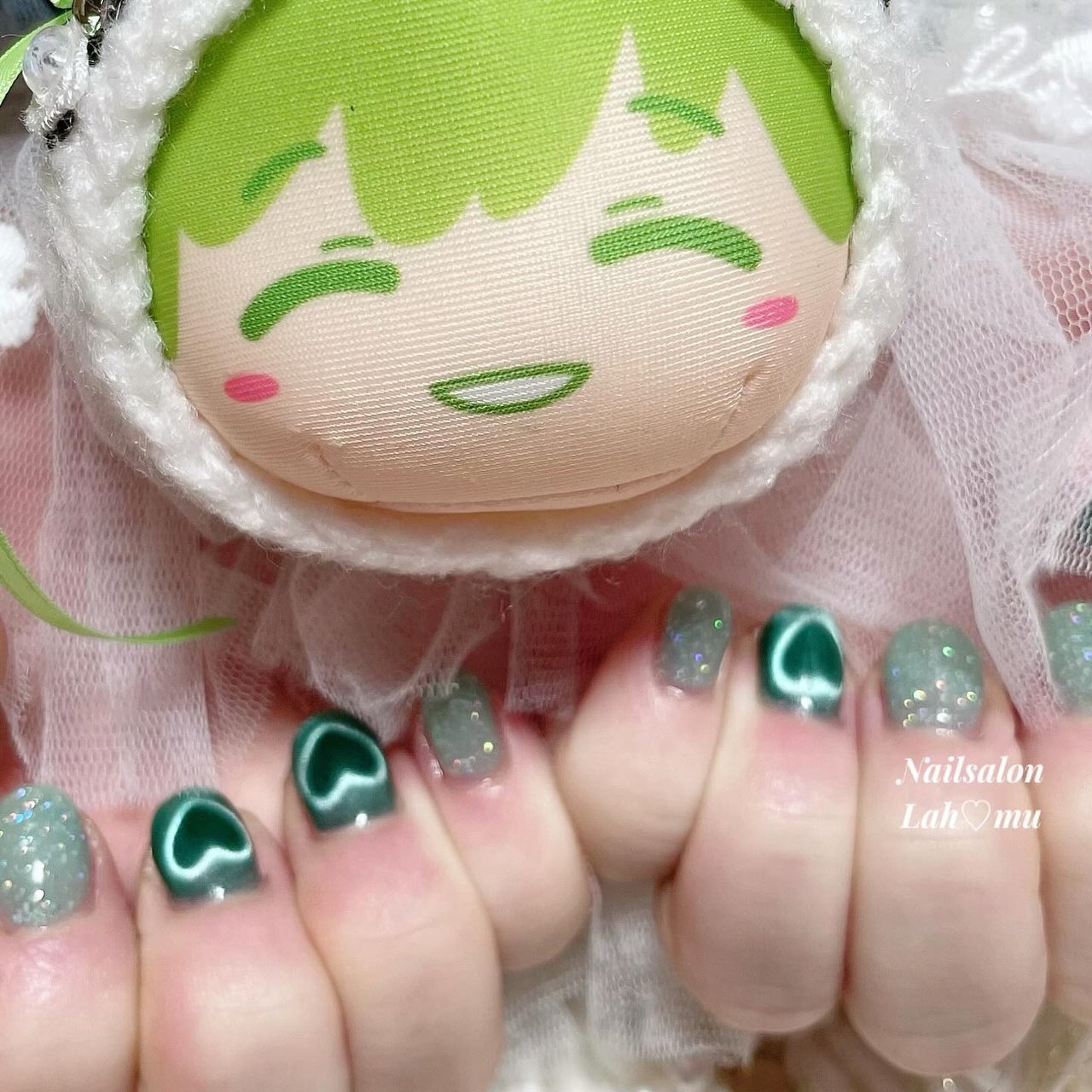 オールシーズン/ハンド/ラメ/マグネット/キラキラ - ♡Mipo♡のネイル 