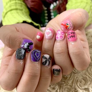 いつもご来店ありがとうございます❣️ Snail のartやり放題コース✨

#バイキンマン #ドキンちゃん 
可愛い🩷

今週も沢山のご予約ありがとうございます✨
5月、混み合ってきております💦
皆様のご来店お待ちしております♪

#徳島ネイル #徳島 #徳島ネイルサロン #北島町 
#徳島美容 #春ネイル 
#ネイルケア重視 
#フルデザイン 
#ネイル好きな人と繋がりたい 
#フェイシャルメニューもできます 
#徳島カフェ #北島チューリップ 
#ネイルデザイン #ジェルネイル#ネイル #フットネイル #ハンドネイル
#チューリップ公園
#北島町 #北島町グルメ #オールシーズン #ハンド #個性派 #ショート #ピンク #パープル #ブラック #ジェルネイル #お客様 #Saki Yamashina #ネイルブック