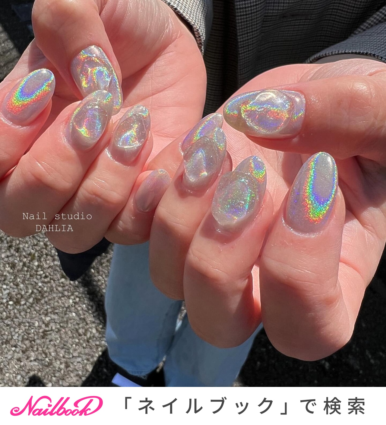 夏/シンプル/ニュアンス/個性派 - Nail studio DAHLIAのネイルデザイン[No.8825416]｜ネイルブック