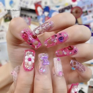 おすすめ順｜#ハートパンチネイルのネイルデザイン｜ネイルブック