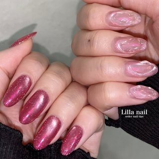 いちごジャムネイルのネイルデザイン｜ネイルブック