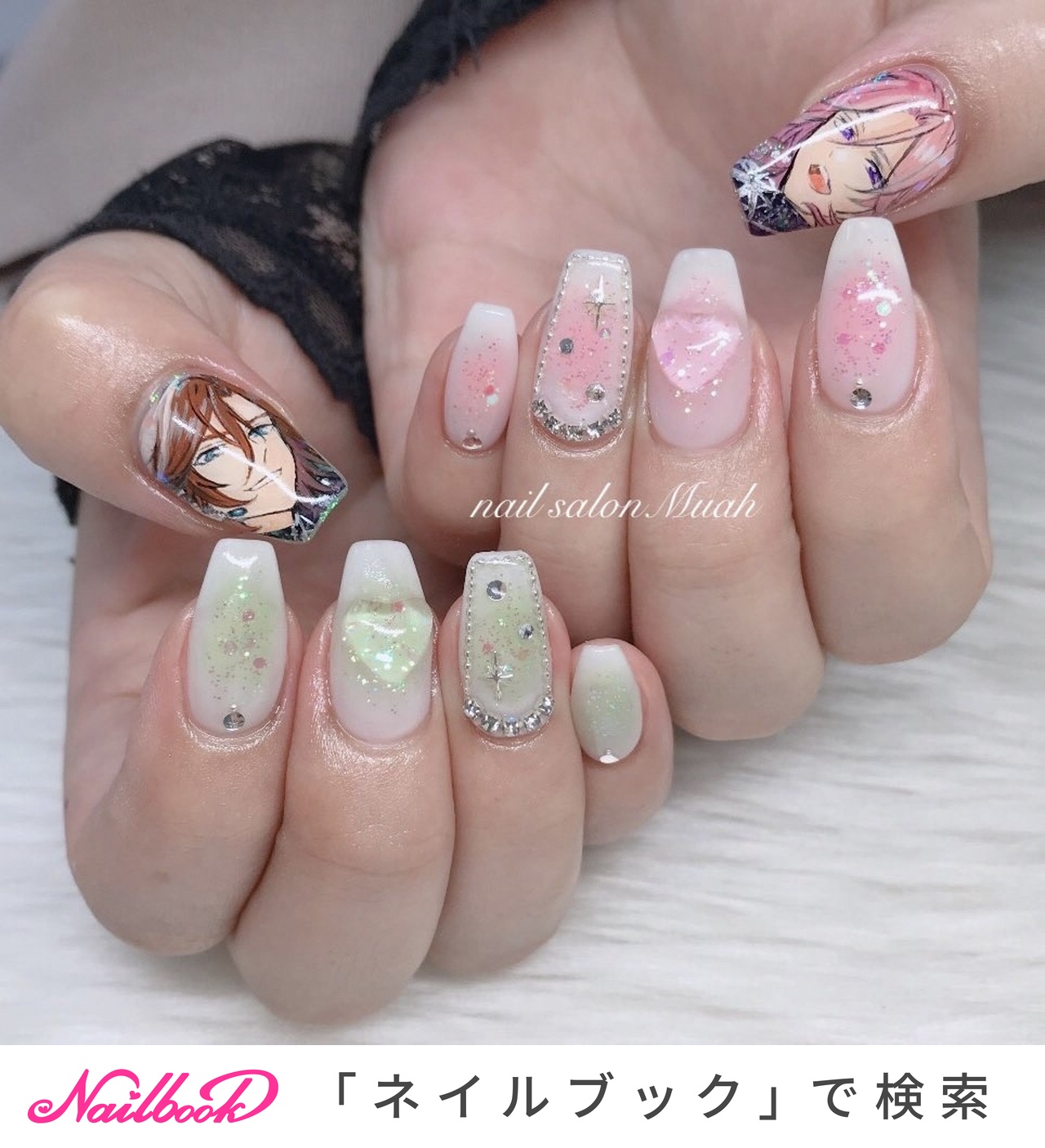 人気順｜#三毛縞斑のネイルデザイン｜ネイルブック