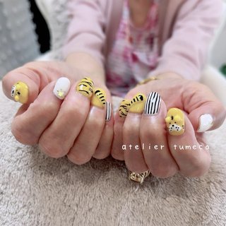 3dネイルパーツ トラ アニマル フルーツ ネイルパーツ 【公式通販】