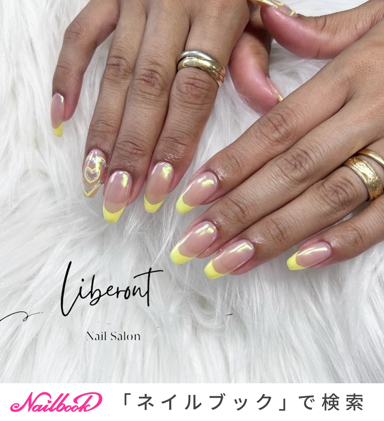 春/シンプル/フレンチ/ワンカラー/キラキラ - LIBERONT nailのネイルデザイン[No.8832164]｜ネイルブック
