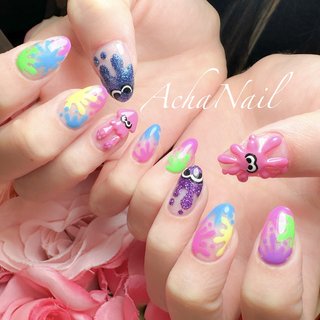 2026年】新着順｜#サーモンランのネイルデザイン｜ネイルブック